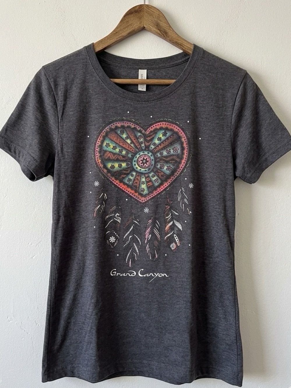 DNPS Grand Canyon Dream Catcher Tee Slim Fit Junior Slate Blue Gray XL